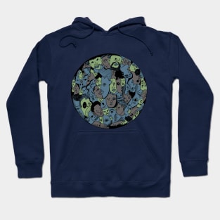 Mellow Cool Many Faces Hoodie